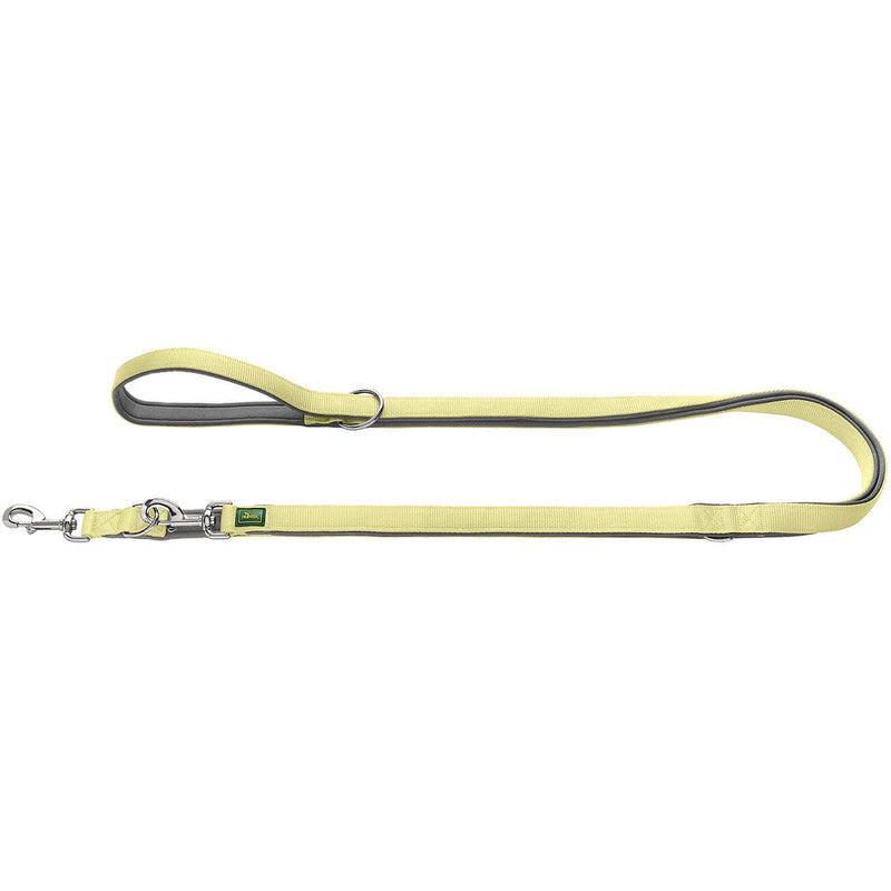 HUNTER NEOPRENE adjustable dog lead, 2.0 x 200 cm, brown/caramel