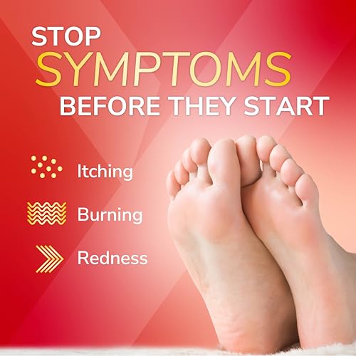 Dr. Scholl’s Odor-X Athlete’s Foot Daily Defense Powder - 24-Hour Odor Protection, Prevents Reoccurrence with Daily Use, Relief from Itching, Burning & Redness, Foot Health