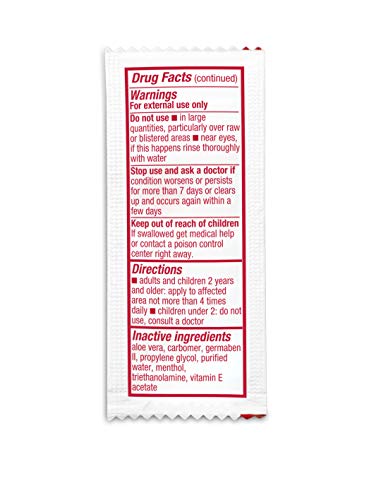 Safetec Burn Gel.125 oz. Pouch 25 ct. Box