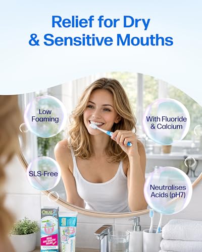 Oral7 Dry Mouth Moisturizing Toothpaste Containing Enzymes, 2.5oz