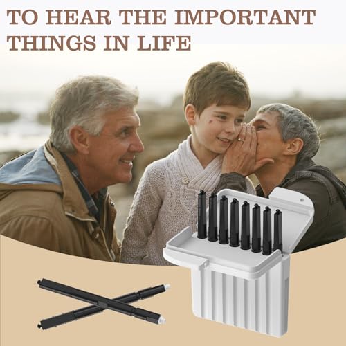 (80 Pcs) Phonak Cerumen Stop Wax Guards Filters for Hearing Aids Resound 10 packs Cerumen Stop Milky