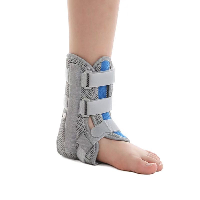 Kids Pediatric Ankle Brace, Neoprene Ankle Splint with Adjustable Straps, Universal Fit, Lightweight Support (Large) Large