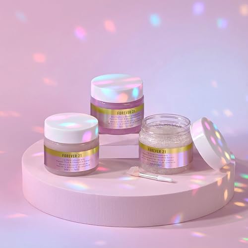 3pc Lip Care Kit - Lip Scrub, Overnight Lip Mask & Daily Lip Balm