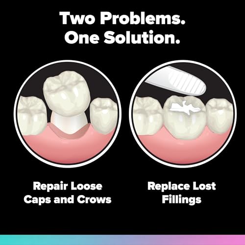 Dentemp Maximum Strength Lost Fillings and Loose Caps Repair, Pack of 6 (Packaging May Vary)