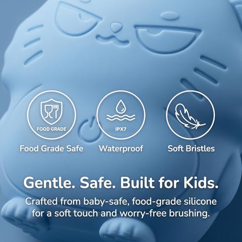 Kids Electric Toothbrush,u Shaped Electric Toothbrush Bule（2-6ag）