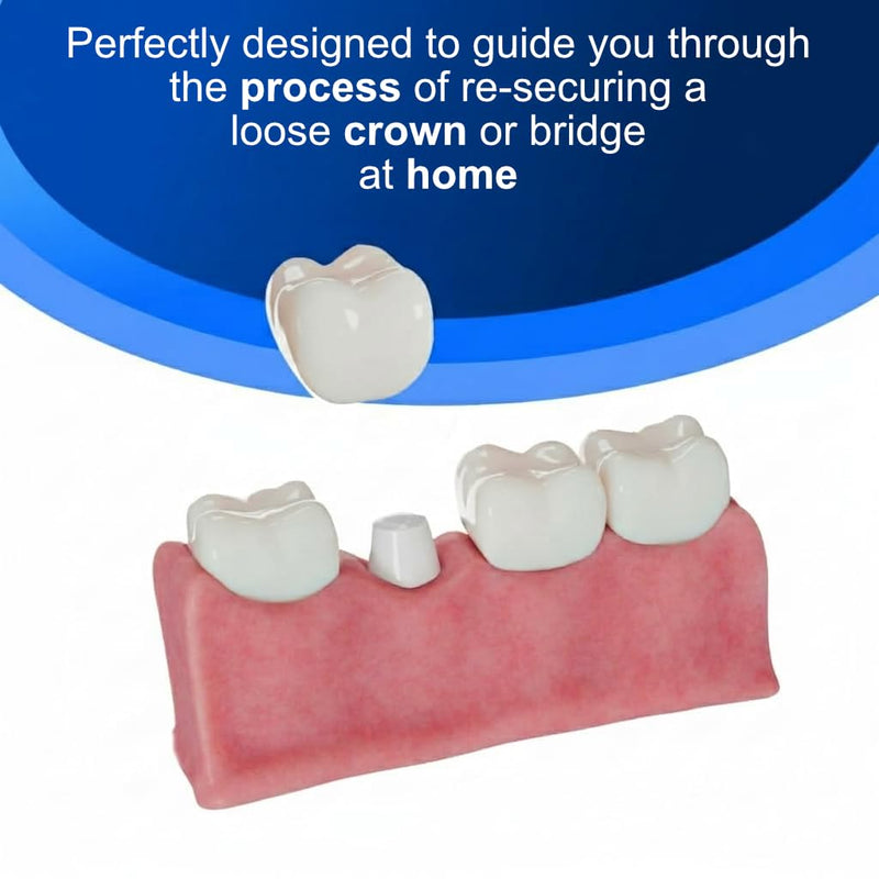 Dental Cement Kit – Zinc Oxide Eugenol Temporary Filling & Crown Repair