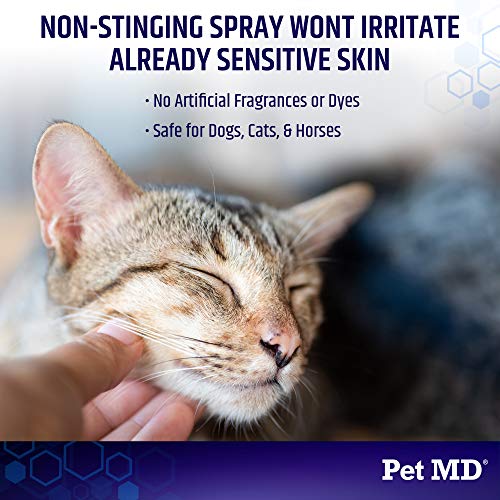 Pet MD Hydrocortisone Spray for Dogs, Cats, Horses - 4 oz