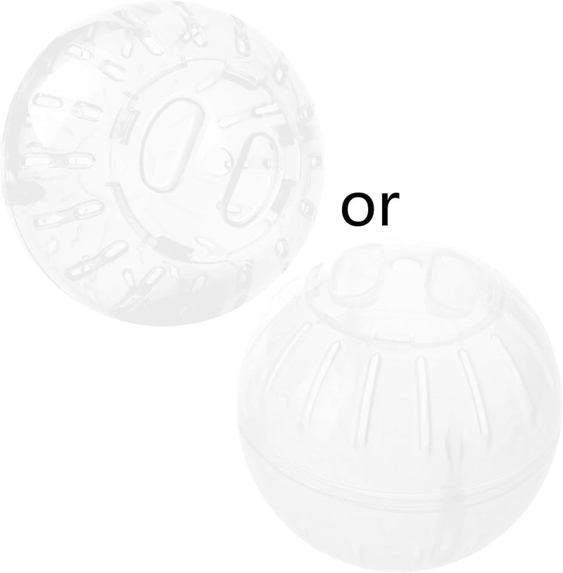 Transparent Silent Exercise Ball Plastic Spinner Hamster Running for Sugar Gliders Small Mice Gerbils Exercise Wheels Multiple Colors Hamster Exercise Ball,Hamster Wheel,Small Animal Health Supplie - BeesActive Australia