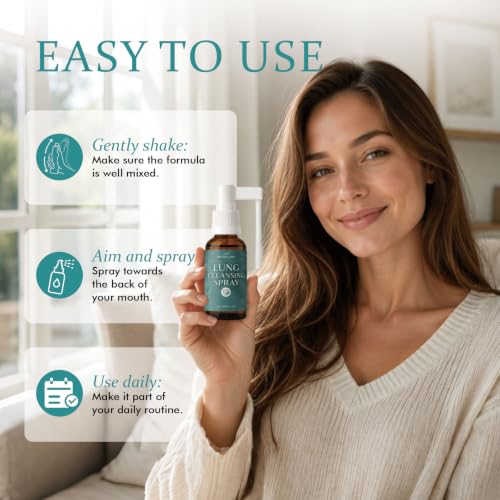 Lung Cleansing Spray, Natural Herbal Spray