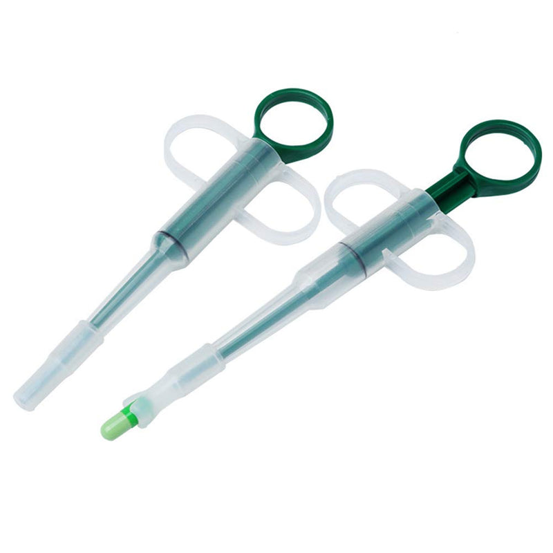 nuoshen 2 pieces tablet feeder, medication feeder, pet pusher syringe, pet pusher syringe, tablet dispenser for cats, small dogs - BeesActive Australia