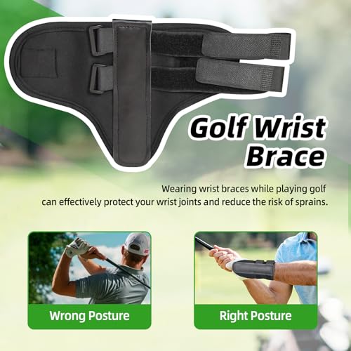 Golf Wrist Brace,Golf Training Aid for Beginners Left Right Hand