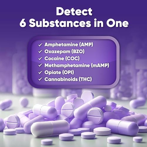 Prime Screen [25 Pack] 6 Panel Urine Drug Test Kit (THC-Marijuana, BZO-Benzos, MET-Meth, OPI, AMP, COC), WDOA-264 25 Count