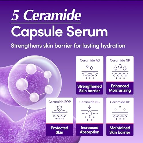 EQQUALBERRY Bakuchiol Plumping Face Serum - Retinol Natural Alternative for Sensitive Skin, with Niacinamide & Hyaluronic Acid, Pore & Wrinkle Korean Skin Care (1.01oz / 30ml)