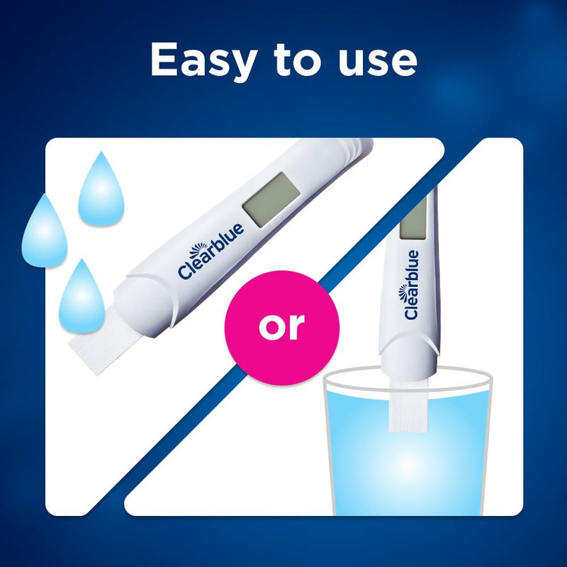 Clearblue Early Digital Pregnancy Test, Early Detection at Home Pregnancy Test, 5 Ct 5 Count (Pack of 1)