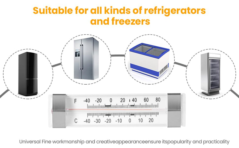 12 Pack Fridge Refrigerator Freezer Thermometer - BeesActive Australia