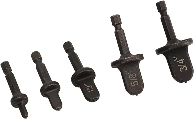 Cooper Tube Flare Expander, 5 Metal Efficient Copper Pipe Expander Swaging Tool for Air Conditioning Repair - BeesActive Australia