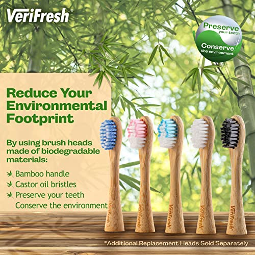 Bamboo Sonic Toothbrush Replacement Heads