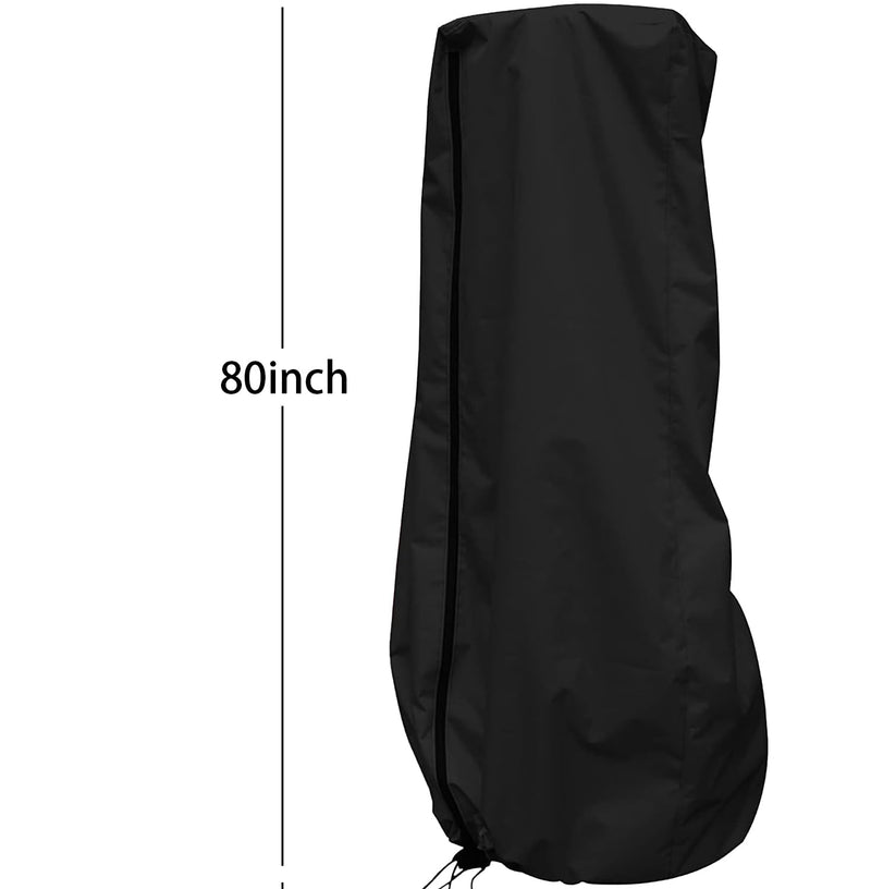 rubix cube 80inch Protective Cover for The Freestanding Punching Bag,420D Heavy Duty Boxing Bag Cover Waterproof/UV/Indoor and Outdoor Cover for Stand Kickboxing Bags black1 - BeesActive Australia
