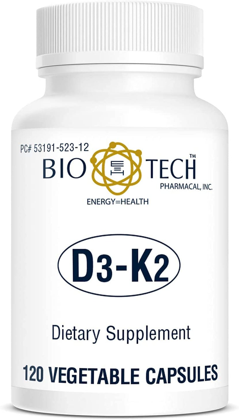 Bio-Tech D3-K2 120 Vegcaps