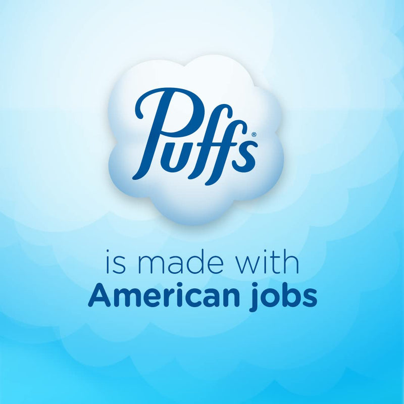 Puffs Ultra Soft Facial Tissues, 1 Family Size Box, 124 Facial Tissues Per Box 124 Count (Pack of 1) - BeesActive Australia