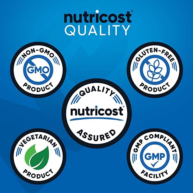 Nutricost GABA (Gamma Aminobutyric Acid) 750mg, 240 Capsules | GMO-Free, Gluten Free 240 Count (Pack of 1)