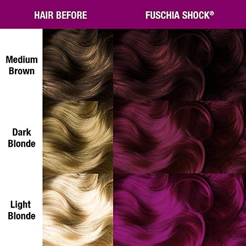 Manic Panic Fuschia Shock Hair Dye, 4 oz