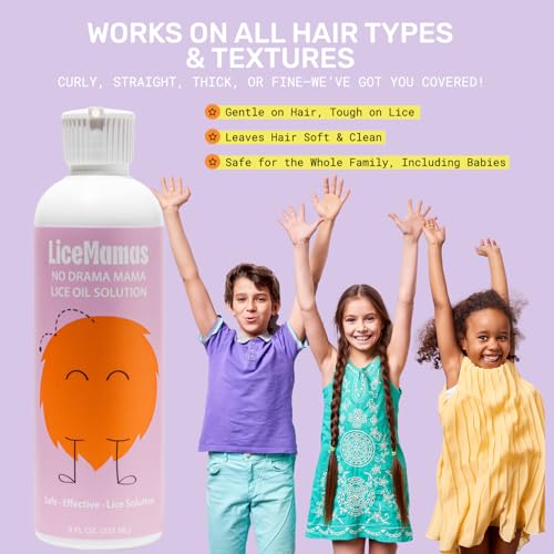 Oil Treatment, Dimethicone Lice Formula, Fast Lice Removal Kids