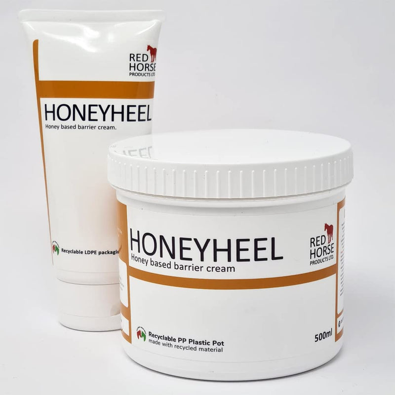 Red Horse Products Honey Heel (500ml) Honey Rapid Wound Repair Ointment, Manuka Honey, Veterinarian Tested Horse & Animal Wound Care, 500ml tub - BeesActive Australia