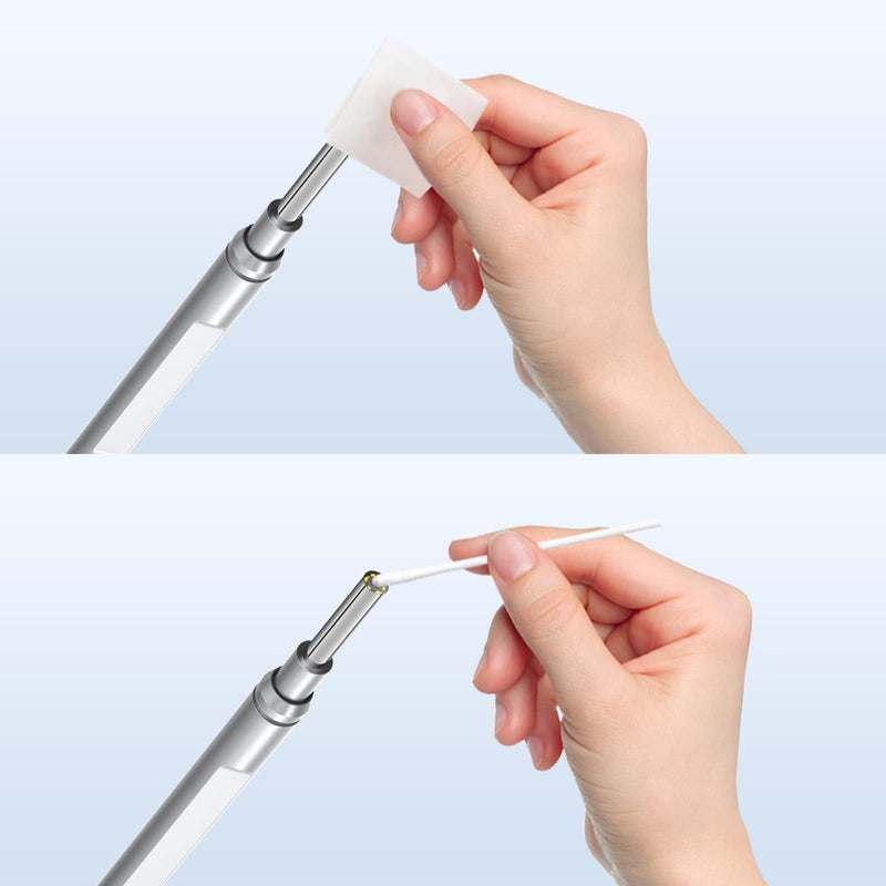 ScopeAround Ear Spoon with Ear Camera Otoscope Accessories, Compatible with Digital Otoscope, Includes 9 Speculums, 4 Ear Picks, and 1 Pack of Q-Tips, Lens Diameter: 3.9mm - BeesActive Australia