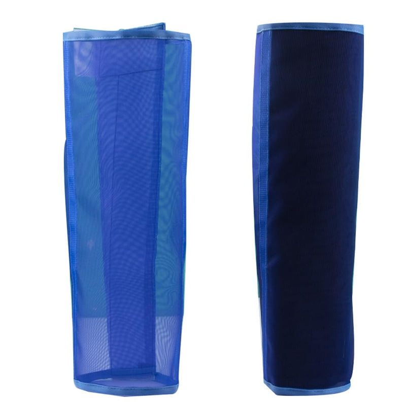 Set of 4 Loose-Fitting Horse Fly Leggins Breathable Tear-Resistant Mesh Leg Guards Stay-on Horse Leg Wraps for Horse Green 4pcs - BeesActive Australia