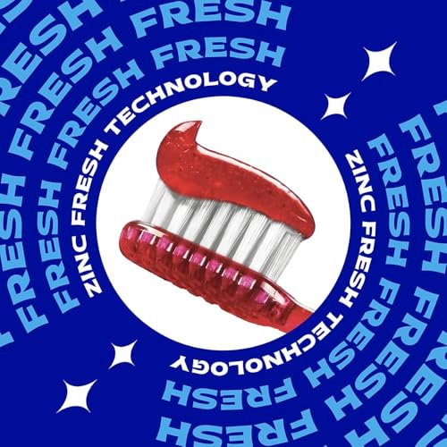 Close-Up Toothpaste, Fresh Breath and White Teeth Formula, 600g, Pack of 4