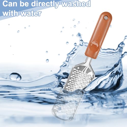 Professional Foot Scrubber Dead Skin Remover, Pedicure Foot File Callus Removal, Heel Scraper for Cracked Heels, Microplane Cheese Grater for Feet, Foot Rasp for Hard Skin(T1) T1