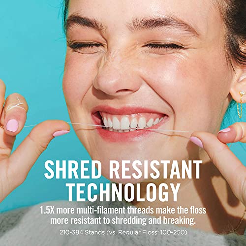 Reach Waxed Dental Floss Bundle | Effective Plaque Removal & Waxed Dental Floss Bundle | Effective Plaque Removal, Extra Wide Cleaning Surface | Shred Resistance & Tension, Slides Smoothly & Easily Dental Floss + Floss Bundle