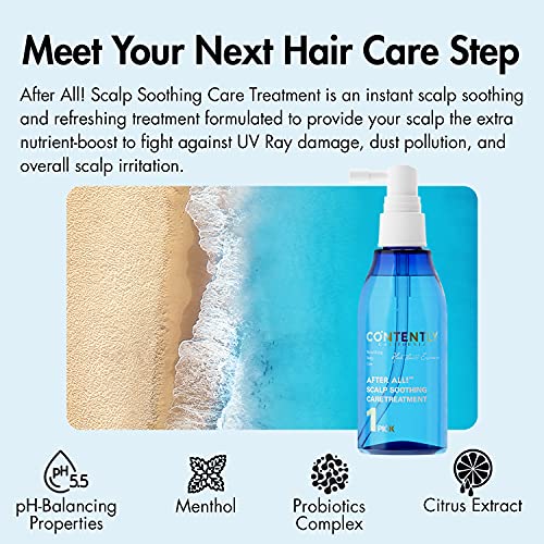 Probiotic Scalp Essence｜Instant Cooling & Detox｜Korean hair care｜For Flaky, Dry & Itchy Scalp｜Anti-Dandruff & Strengthen Roots 4.06 fl.oz