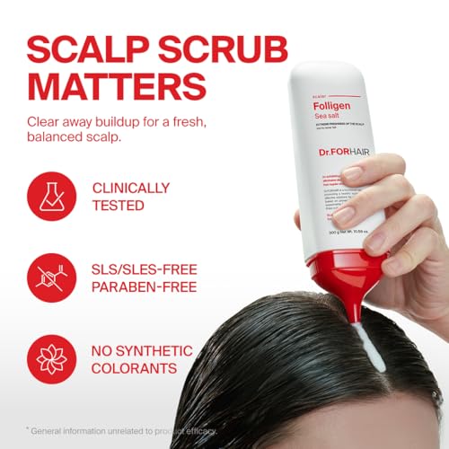 Dr.FORHAIR Folligen Sea Salt Scaler 10.58 fl oz 10.58 Ounce (Pack of 1)