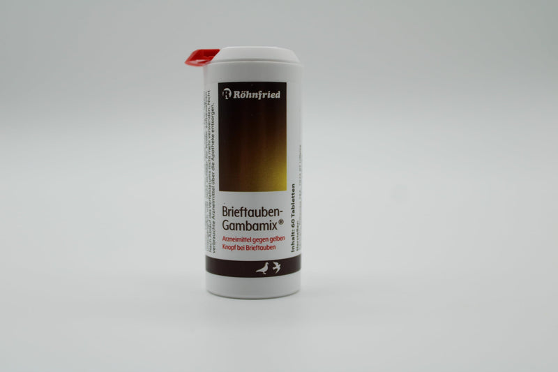 Röhnfried racing pigeons Gambamix 10mg carnidazole, 60 tablets - BeesActive Australia