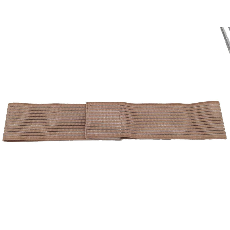 Breast Implant Band Fits Most Stabilizer Post Surgery Chest Compression Wrap For Women Augmentation Bra Reduction Pain and Injury Recovery Adjustable Sports Alternative for Running Exercise (Beige)