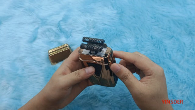Shaver Replacement Pro Foil & Cutter,Compatible with andis TS-1 Shaver Head Rose Gold 2 Pack