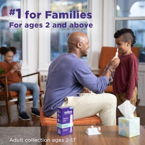 InteliSwab COVID-19 Rapid Test, 1 Pack, 2 Tests Total, Simple to Use at Home, 1 Minute Hands-On Time, FDA EUA Authorized, Designed and Developed in the U.S.A.
