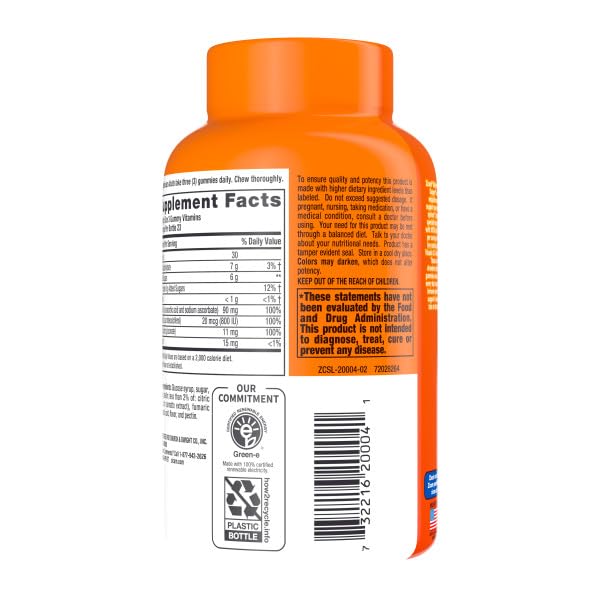 Zicam Daily Immune Support,Gummy Supplement,Zinc,Vitamin C and Vitamin D,Citrus Strawberry Flavor,70 Count (Pack of 2) 70 Count (Pack of 2)