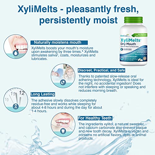 OraCoat® XyliMelts Bundle Mild Mint 100 Count and Mild Mint 40 Count, Dry Mouth Relief Products