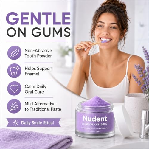 Collasmile Collagen Powder, Hydroxyapatite Gum, Smile Strengthening Collagen Powder, Strengthens Gums & Enamel, Gentle Formula for Gums, Improve Overall Gum Strength, Tooth Powder, 50g 1 Ounce (Pack of 1)
