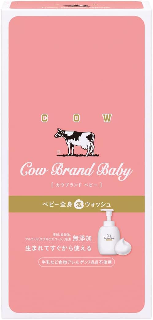 Cow Brand Baby Full Body Foam Wash with Pump 13.5 fl oz (400 ml) -  Australia