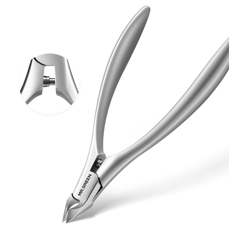 MR.GREEN Cuticle Nippers Innovate Cuticle Scissors Built-in Spring Clippers Trimmer Dead Skin Remover Manicure Beauty Tool (Cuticle Nipper) Cuticle Nipper - BeesActive Australia