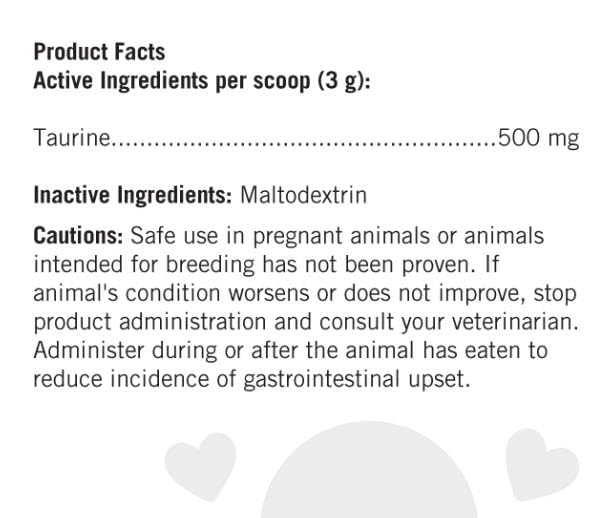 FELO Taurine - Taurine Supplement for Cats, Taurine for Cats, Taurine Powder for Cat - 16 Oz, Powder (Thomas Pet Earlier)