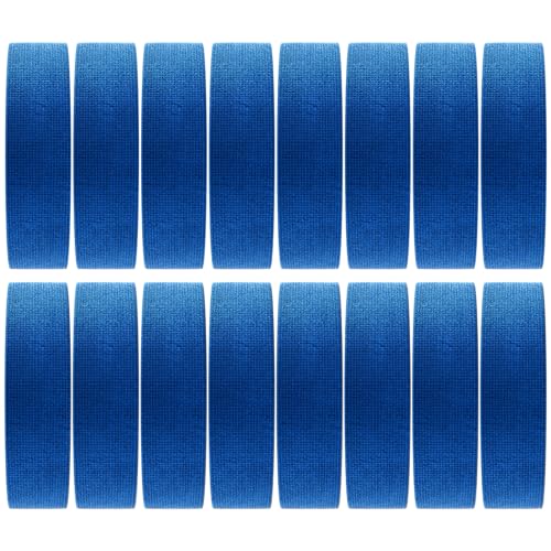 Guard-Tex® Blue Finger Tape 3/4 inch - Self-Adhesive No Residue - 16 Rolls - 90ft Per Roll - 1440ft Total