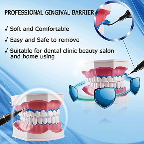 Teeth Whitening Gel Kit: 22% Teeth Whitening Gel Refills and Dental Gingival Barrier Protection Gel- No Sensitivity Teeth Whitening and Protection for a Brighter Whiter Smile