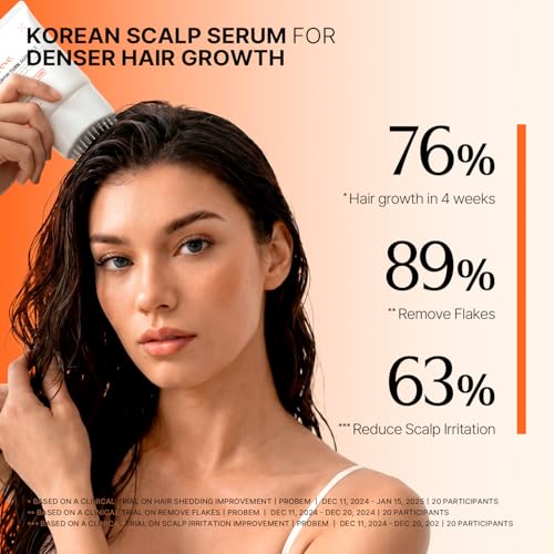 lilyeve GROWTURN Exosome Hair Growth Serum with Built-In Brush, 3.38 fl oz 3.38 Count (Pack of 1)