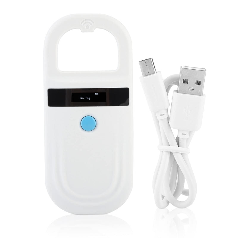 Pet ID Reader, Rechargeable Pet Microchip Scanner Pet Chip ID Scanner Animal Handheld Reader Pet Tag Display for ISO 11784/11785, FDX-B and EMID, Pet Tag Scanner for Animal - BeesActive Australia