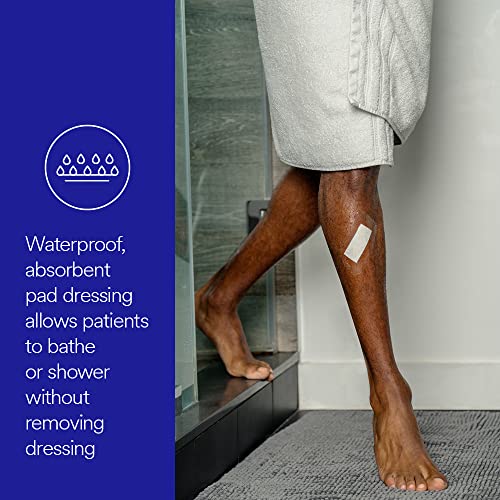 3M™ Tegaderm™ +Pad Film Dressing with Non-Adherent Pad, 3586